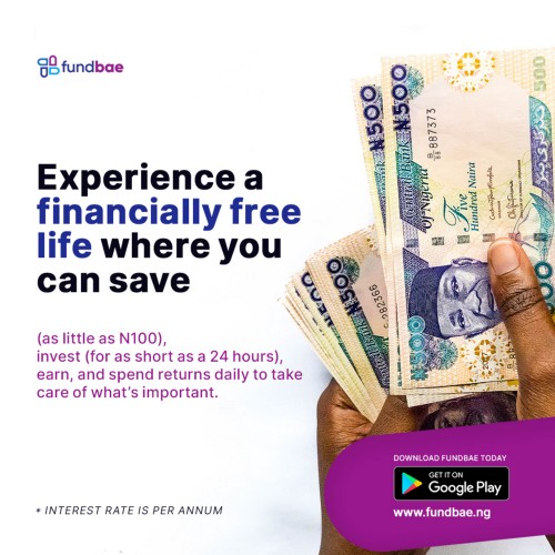 Earn up to 15% on your savings with Fundbae